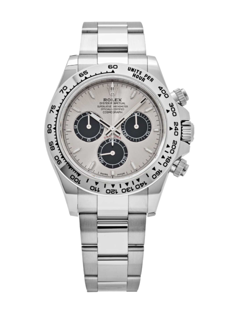 Rolex Cosmograph Daytona 126509 Ghost Silver 40mm Oyster White Gold