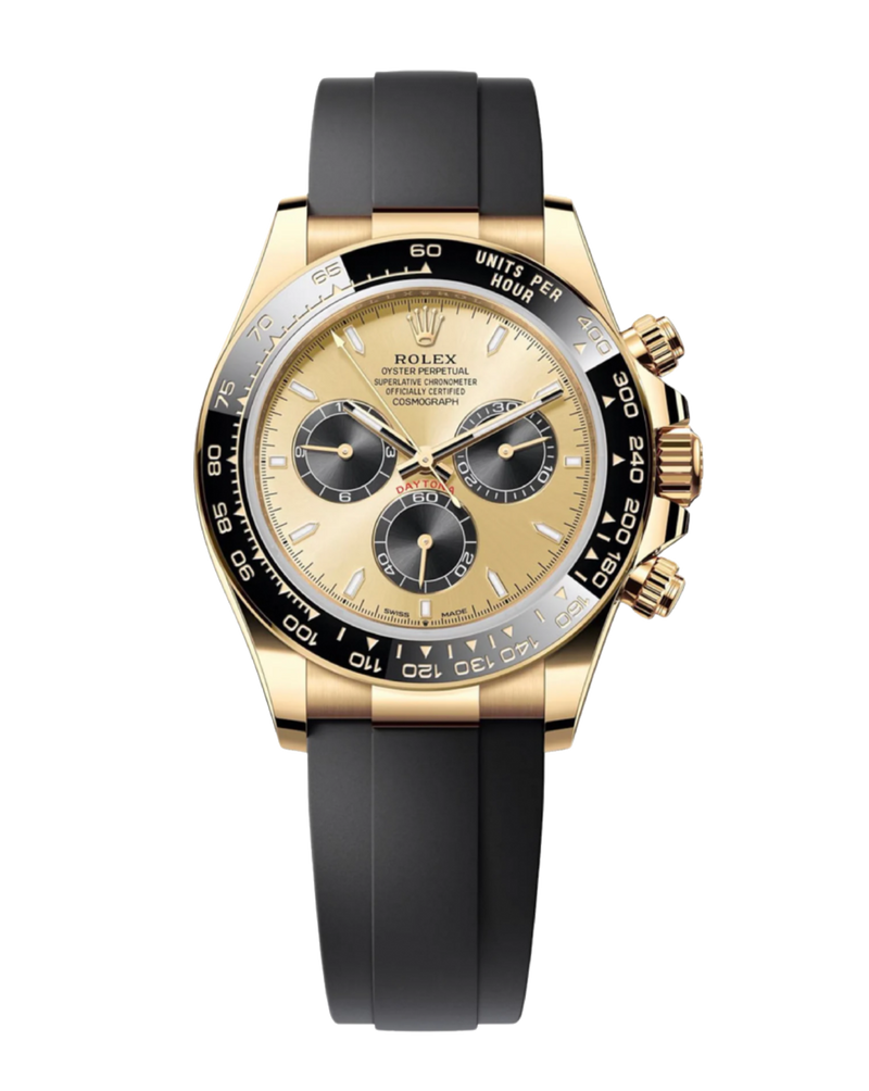 Rolex Cosmograph Daytona 126518 Pikachu YML 40mm Oysterflex Yellow Gold