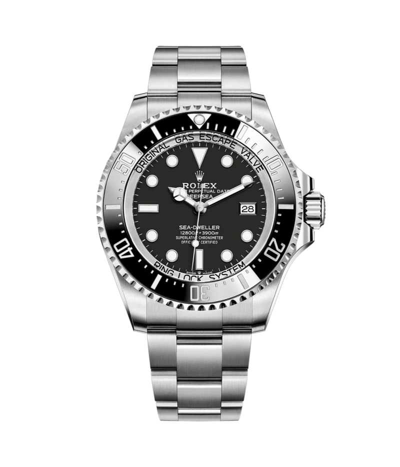 Rolex Deepsea 136660 Black 44mm Oyster Stainless Steel