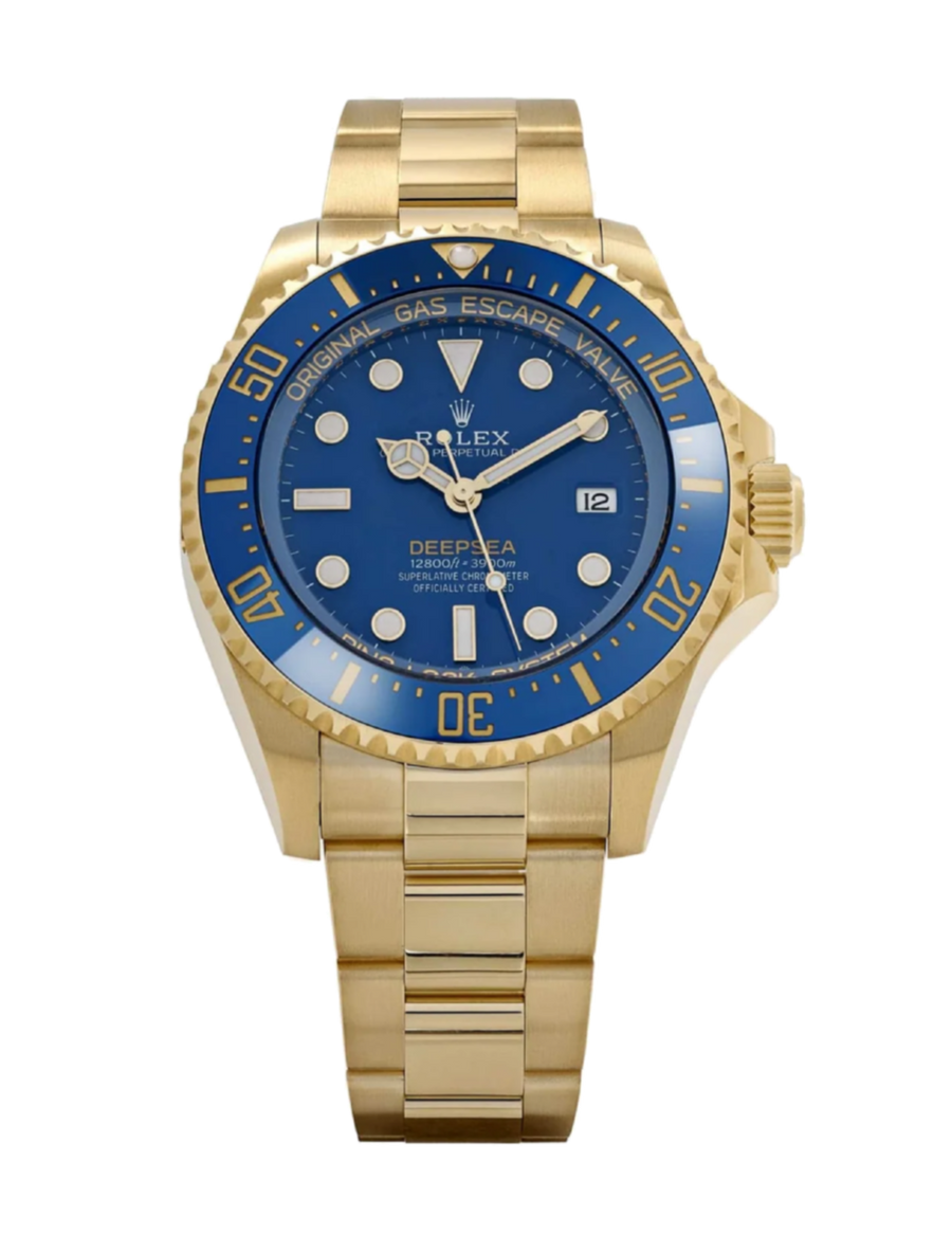 Rolex Deepsea 136668LB Blue 44mm Oyster Yellow Gold