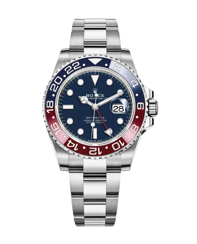 Rolex GMT-Master II 126719BLRO Blue Pepsi 40mm Oyster White Gold