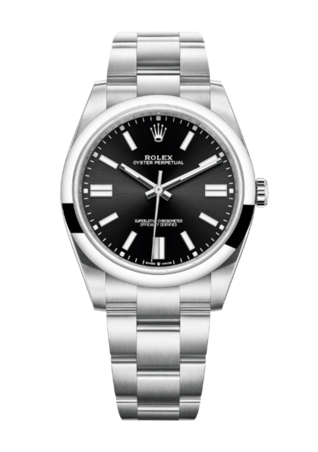 Rolex Oyster Perpetual 124300 Black 41mm Oyster Stainless Steel