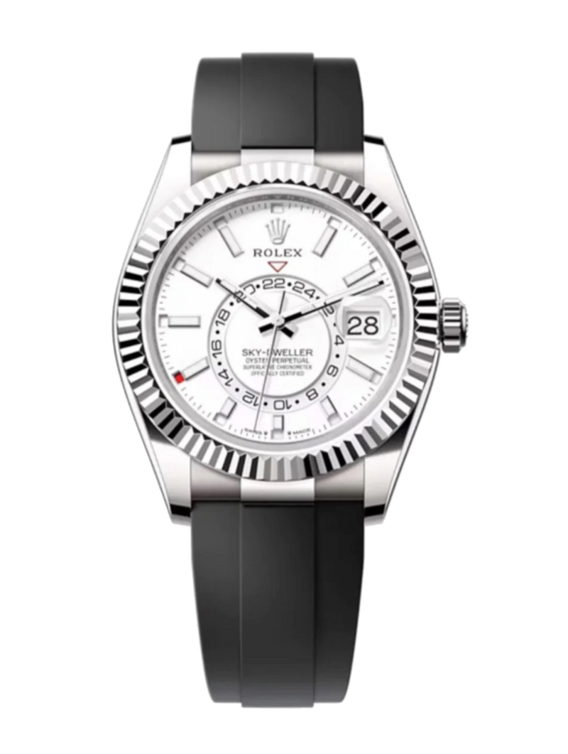 Rolex Sky-Dweller 336239 White 42mm Oysterflex White Gold