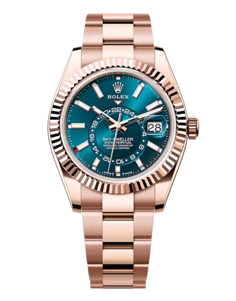 Rolex Sky-Dweller 336935 Blue 42mm Oyster Rose Gold