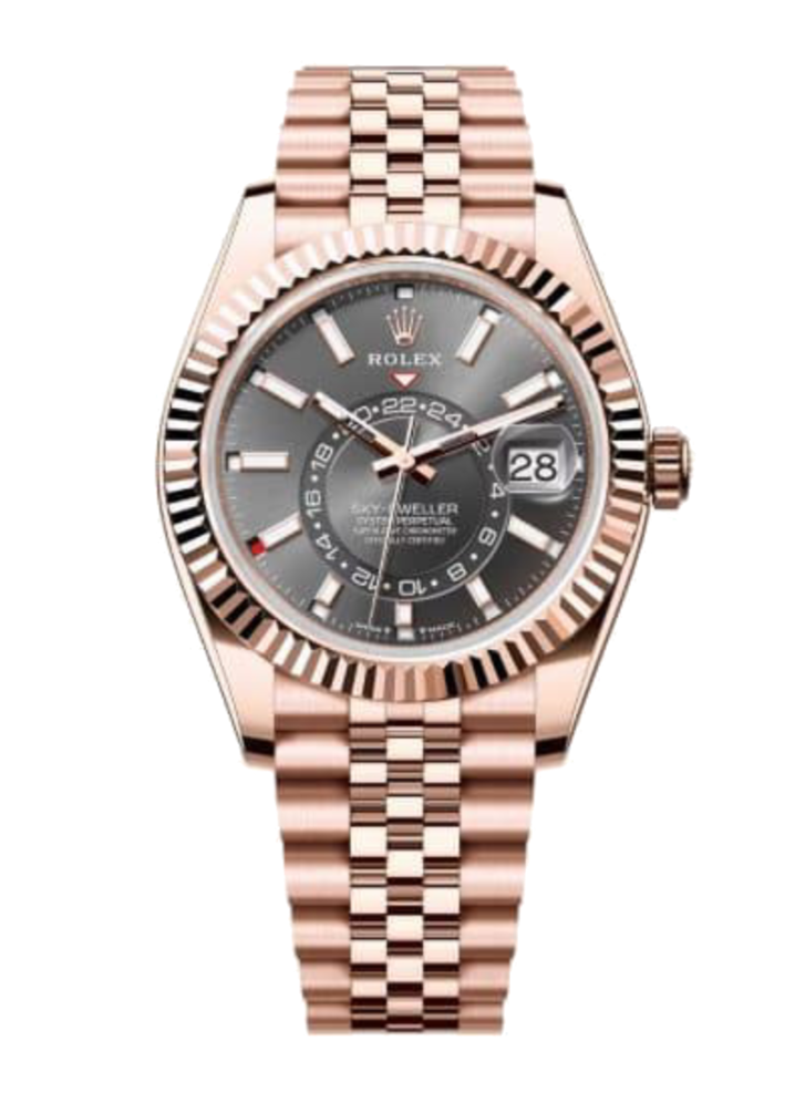 Rolex Sky-Dweller 336935 Slate 42mm Jubilee Rose Gold