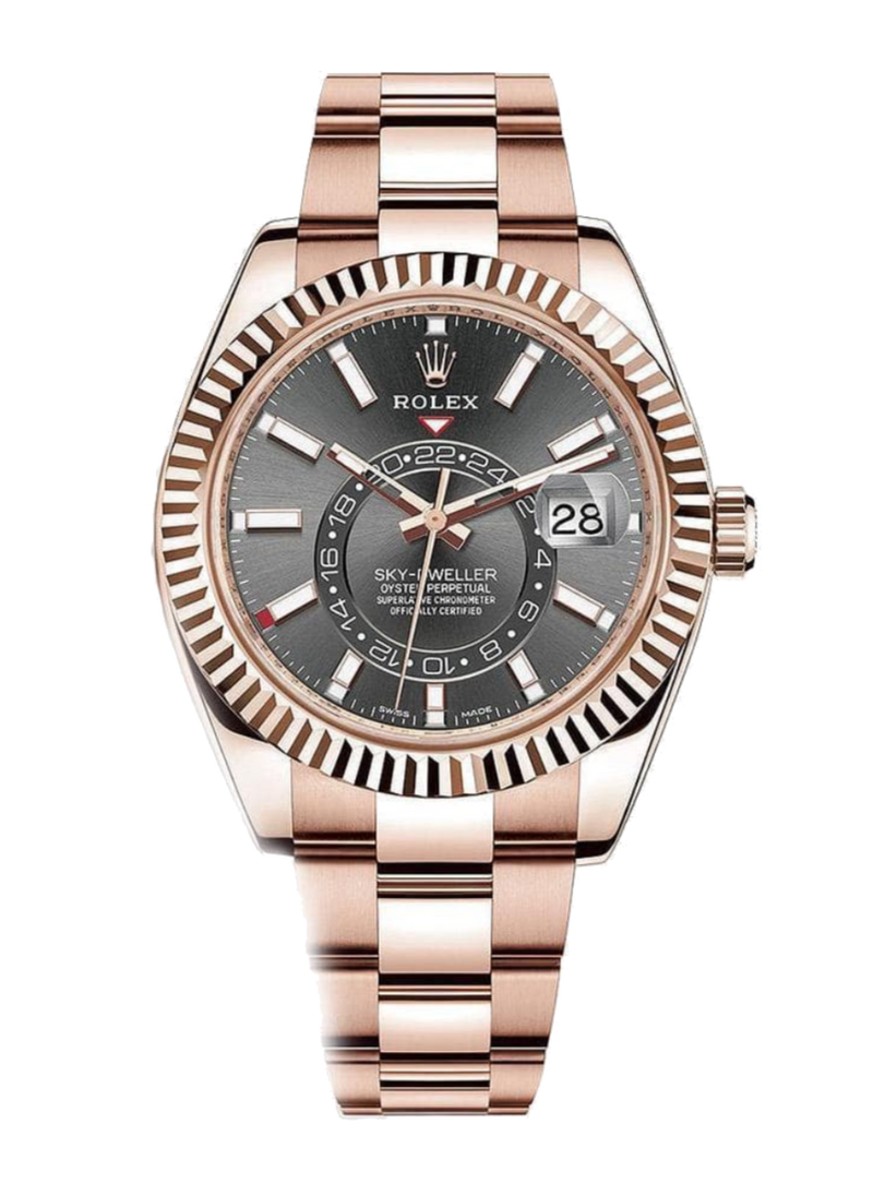 Rolex Sky-Dweller 336935 Slate 42mm Oyster Rose Gold