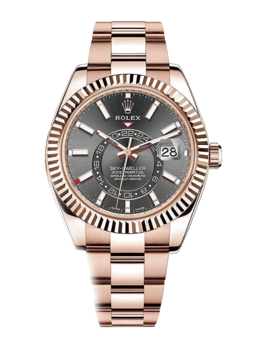 Rolex Sky-Dweller 336935 Slate 42mm Oyster Rose Gold