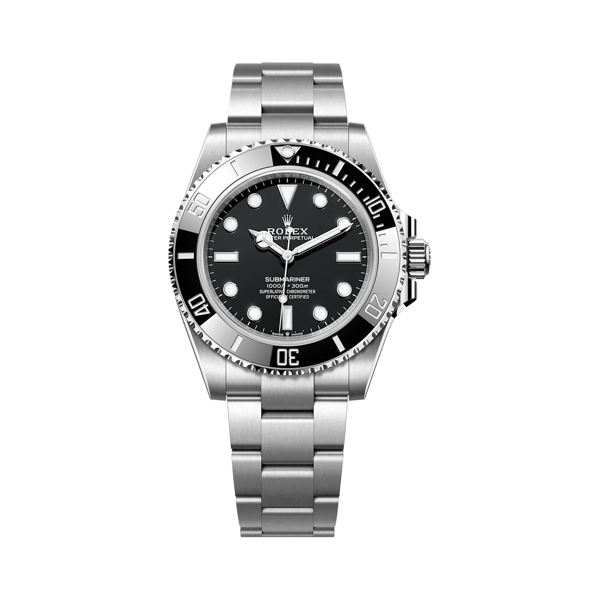 Rolex Submariner 124060LN No Date 41mm Oyster Stainless Steel