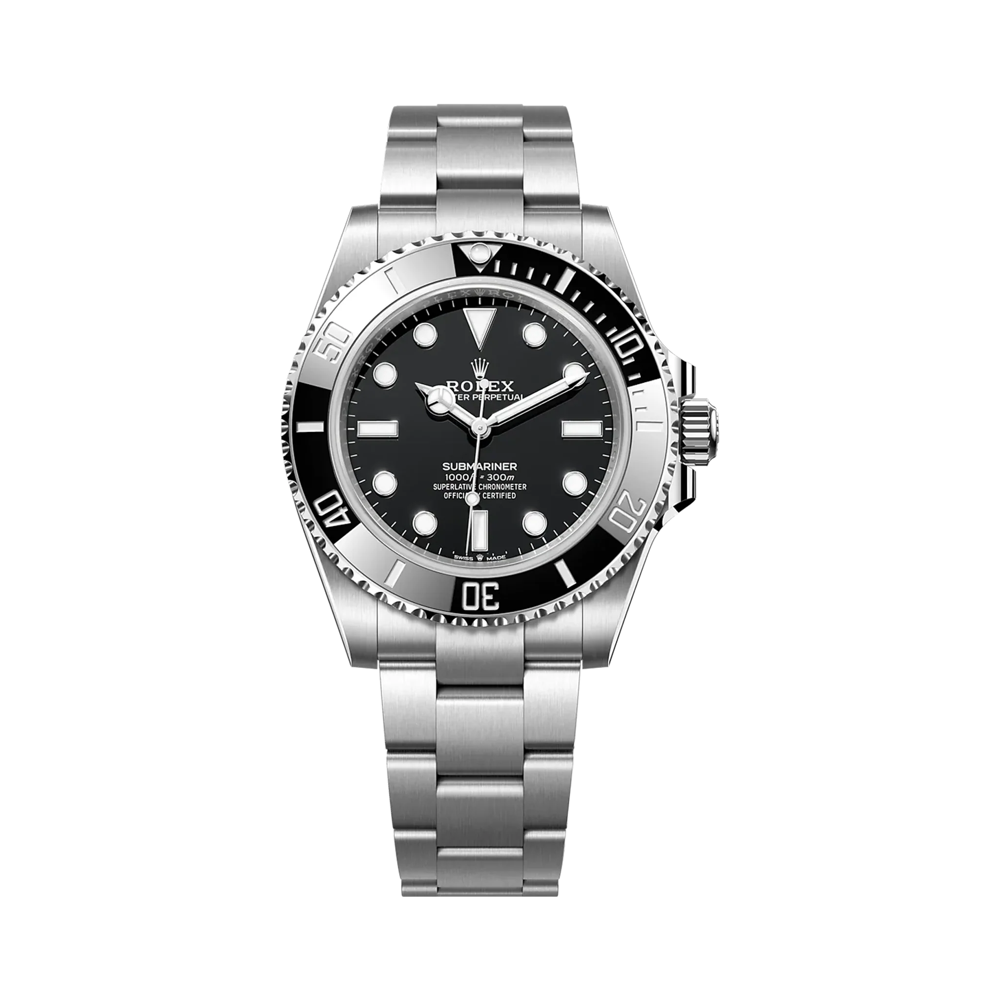 Rolex Submariner 124060LN No Date 41mm Oyster Stainless Steel