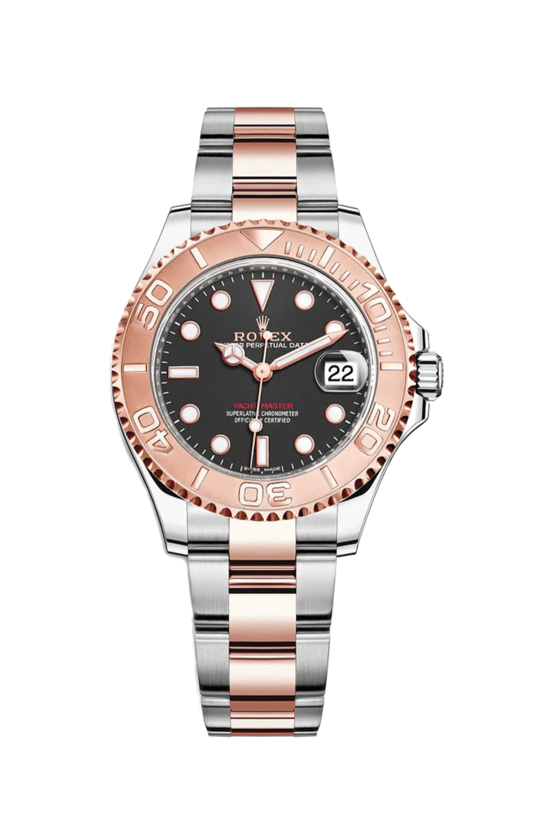 Rolex Yacht-Master 126621 Black 40mm Oyster Rose Gold / Stainless Steel
