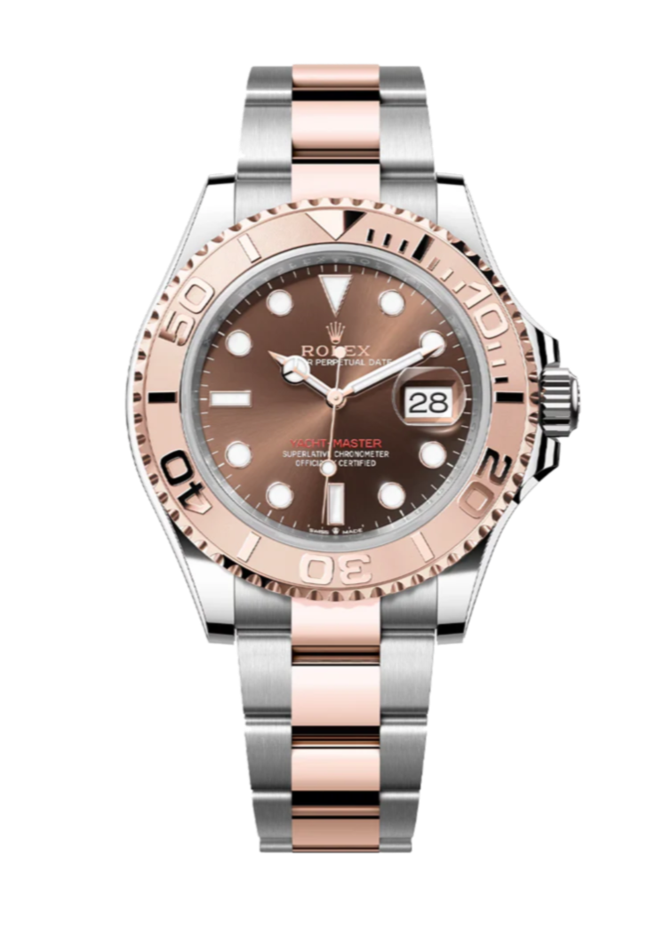 Rolex Yacht-Master 126621 Chocolate 40mm Oyster Rose Gold / Stainless Steel
