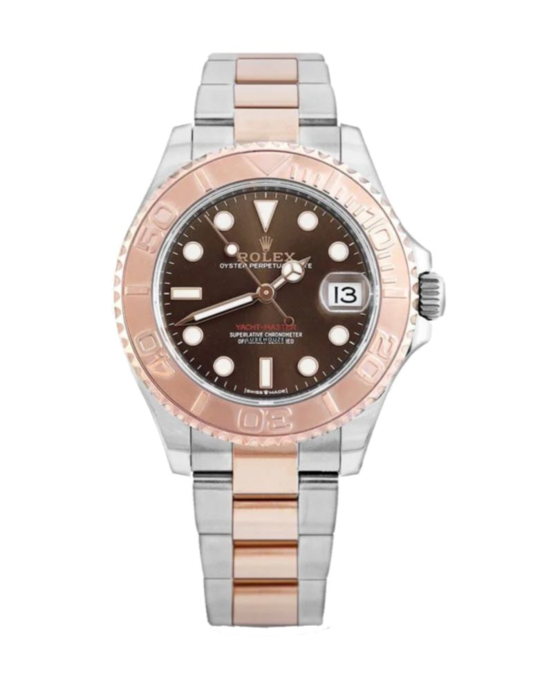 Rolex Yacht-Master 268621 Chocolate 37mm Oyster Rose Gold / Stainless Steel